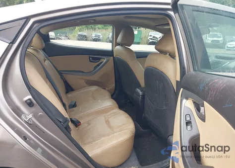 2012 Hyundai Elantra Limited z USA, uszkodzony, nr VIN 5NPDH4AE4CH106017